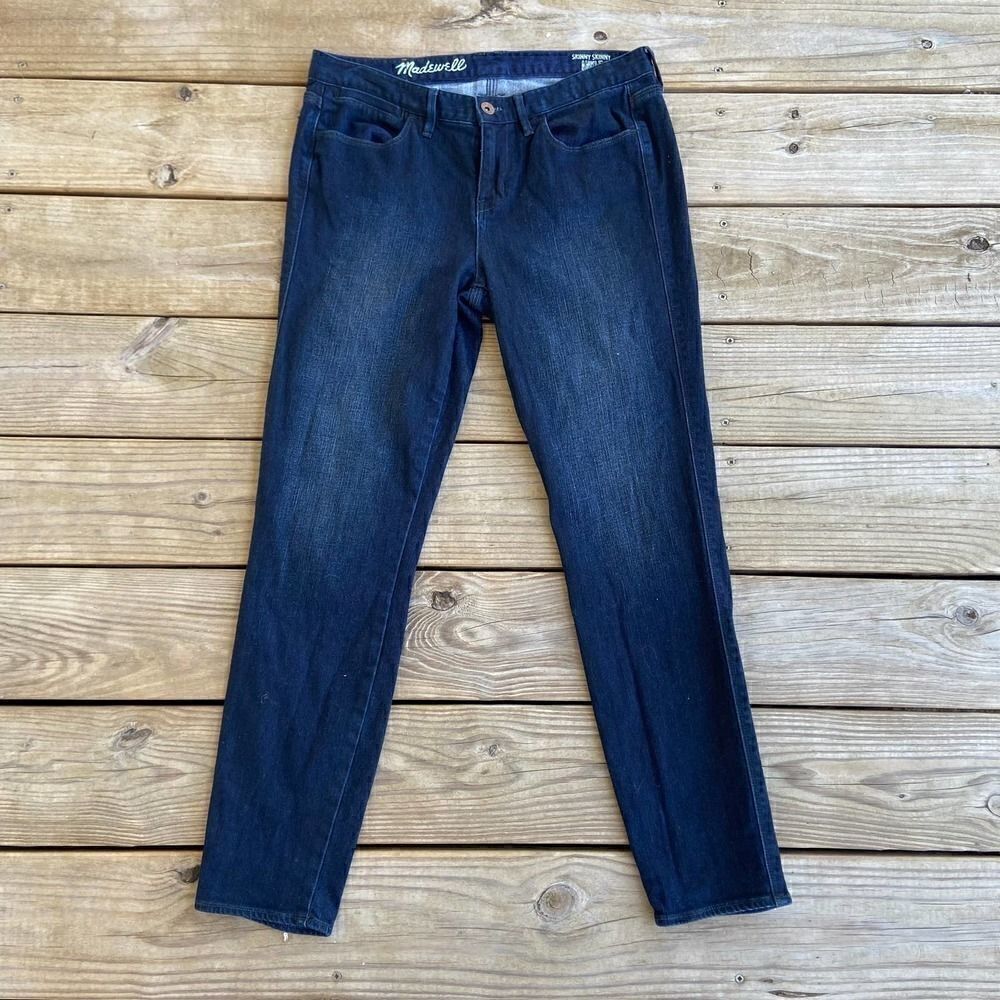 Madewell Dark Wash Skinny Skinny Ankle Jeans 29